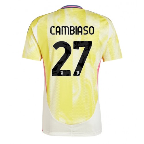 Juventus Andrea Cambiaso #27 Gostujuci Dres 2024-25 Kratak Rukav